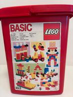 Retro Basic lego ton met bouwstenen, Enlèvement ou Envoi, Utilisé