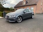 Audi a3 1.4 tfsi 125pk Sportback Navi/Pdc, 90 kW, Zwart, 4 cilinders, Zilver of Grijs