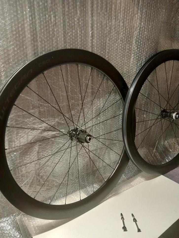 Carbon Ultegra c 50 wielset, Fietsen en Brommers, Fietsonderdelen, Zo goed als nieuw, Ophalen