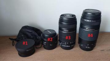 Canon lenzen – EF & EF-S & Fisheye/Macro beschikbaar voor biedingen