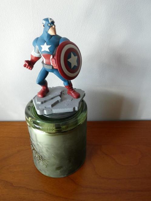 Captain America - Disney Infinity 2.0, Collections, Jouets miniatures, Comme neuf, Enlèvement ou Envoi