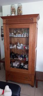 Vitrinekast, commodes, tafel, 6 stoelen en servies, Huis en Inrichting, Ophalen, Gebruikt