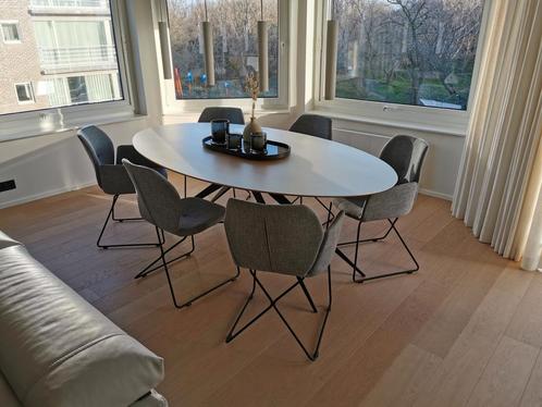 Sledestoelen modern, Huis en Inrichting, Stoelen, Nieuw, Metaal, Stof, Overige kleuren, Ophalen