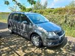 Volkswagen Touran 1.9TDI zeer nette betrouwbare wagen, Autos, Volkswagen, 5 places, Carnet d'entretien, Barres de toit, Tissu