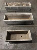 Boîtes à fleurs en pierre, Enlèvement, Comme neuf, Béton, Intérieur