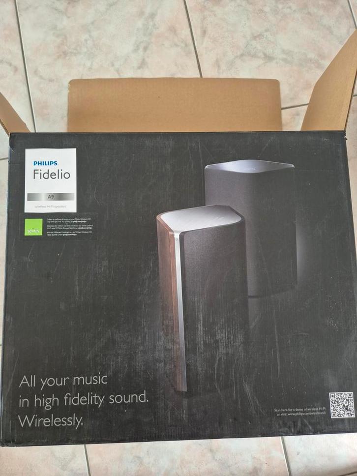 Fidelio Philips 2 draadloze boxen, Audio, Tv en Foto, Luidsprekerboxen, Zo goed als nieuw, Philips, Ophalen