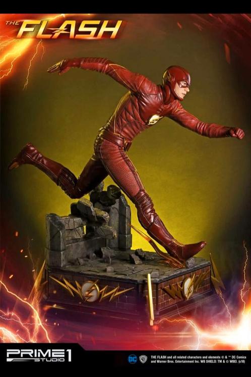 The flash prime 1 statue nieuw, Verzamelen, Film en Tv, Ophalen
