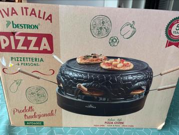 Pizzeteria set voor 6 personen., Tuin en Terras, Pizzaovens, Ophalen, Zo goed als nieuw
