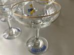 12 babycham glazen vintage, Verzamelen, Glas en Drinkglazen, Ophalen, Gebruikt, Overige typen