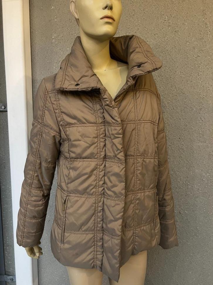 olsen 40 jas, Kleding | Dames, Jassen | Winter, Gedragen, Maat 38/40 (M), Bruin, Ophalen of Verzenden