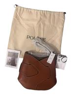 Sac Polène nodde hobbo Cognac à bandouillères neuf, Handtassen en Accessoires, Tassen | Damestassen, Ophalen of Verzenden, Nieuw