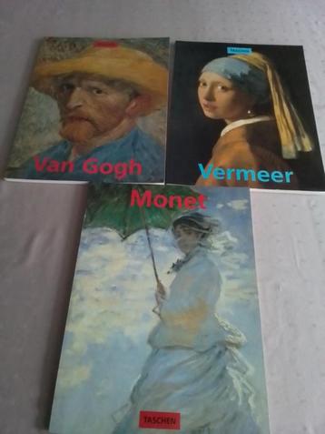 Boeken Monet , Vermeer, Van Gogh