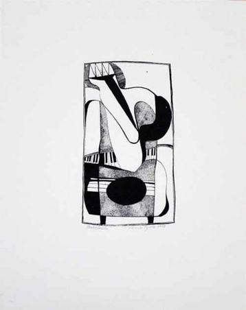 Christa PYROTH (DL), 'De nieuwe klavieren', litho beschikbaar voor biedingen