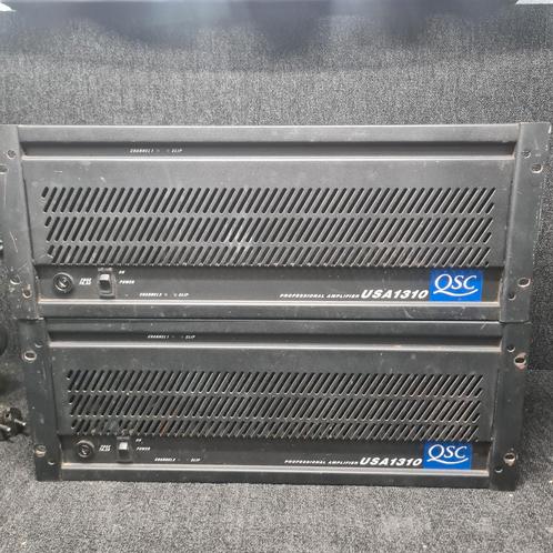 QSC  USA1310   versterkers   2 x 650 watt, Muziek en Instrumenten, Versterkers | Keyboard, Monitor en PA, Zo goed als nieuw, Ophalen of Verzenden