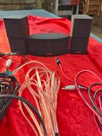 Haut-parleurs Bose Jewel 3x noirs avec câbles, Enlèvement ou Envoi