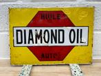 Diamond  oil emaille dubbelzijdig 1931, Ophalen of Verzenden
