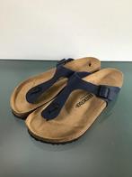 GRATIS VERZENDEN | BIRKENSTOCK Gizeh blauwe slippers 45, Slippers, Nieuw, Birkenstock, Verzenden