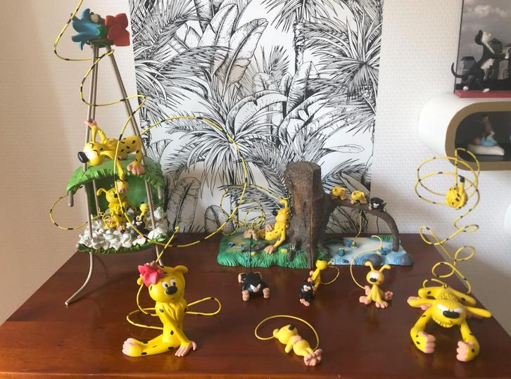 Marsupilami Leblon Delienne Kuifje Pixi Aroucheff, Verzamelen, Beelden en Beeldjes, Zo goed als nieuw, Fantasy, Verzenden