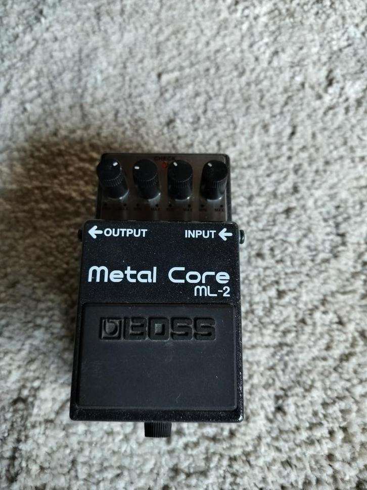 Boss ML-2 Metal Core, Muziek en Instrumenten, Effecten, Gebruikt, Distortion, Overdrive of Fuzz, Ophalen of Verzenden