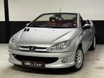 Peugeot 206 CABRIO 1.6 BENZINE-DIGITALE AIRCO-TOP STAAT LEZ✅, Autos, Peugeot, Cuir, Argent ou Gris, Achat, Entreprise