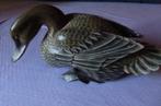 Uitgesneden houten eendeneend Decoy, Ophalen, Zo goed als nieuw, Vogel, Beeldje of Figuurtje