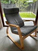 Ikea Poang relax zetel schommelstoel lichtgrijs, Huis en Inrichting, Ophalen, Gebruikt, Scandinavisch