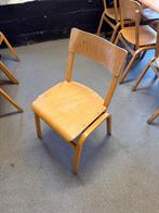 Kantinestoelen horecastoel, Ophalen, Gebruikt, Hout, Vijf, Zes of meer stoelen