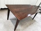 Koloniale eettafel van Indisch palissanderhout. Levering., Ophalen, Gebruikt, 50 tot 100 cm, Vijf personen of meer
