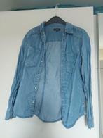 Jeansblouse, S/36, getailleerd, Kleding | Dames, Blouses en Tunieken, Blauw, JBC, Ophalen of Verzenden, Maat 36 (S)