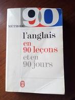 methode 90 jours anglais 7€ + guide de survie/conversation, Enlèvement ou Envoi, Utilisé, Méthode 90 jours, Non-fiction