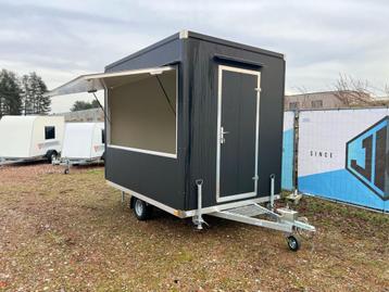 verkoopwagen matzwart 300x200 750kg PROMO ACTIE NIEUW beschikbaar voor biedingen
