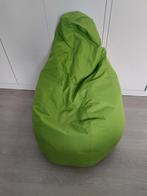 Pouf poire, Maison & Meubles, Sièges-poires, Enlèvement, Comme neuf, Vert, Pouf