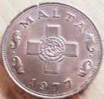 MALTA : 1 CENT 1977 KM 8 PROOFLIKE.UNC!!, Postzegels en Munten, Munten | Europa | Euromunten, Verzenden, Malta, 1 cent