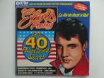 Elvis Presley - Les 40 Plus Grands Succes (Dubbel Lp), Cd's en Dvd's, Vinyl | Rock, Ophalen of Verzenden