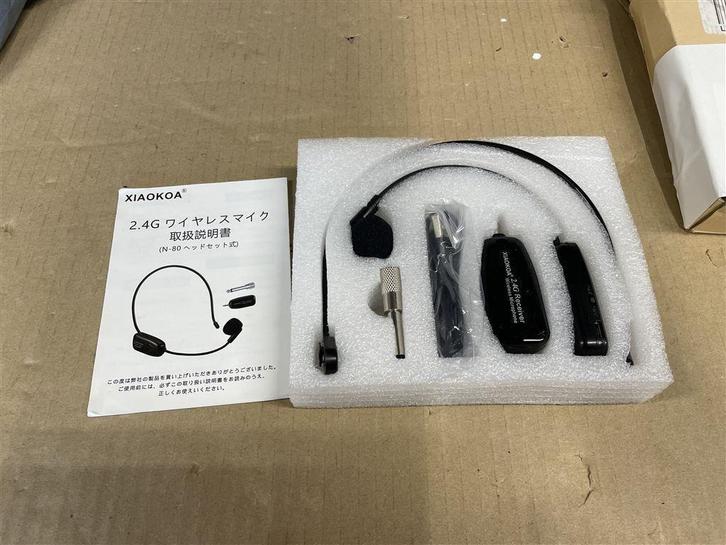 Xiaokoa draadloze Lavalier-microfoon N80 2.4G draadloos omni, Computers en Software, Headsets, Zo goed als nieuw, Draadloos, Ophalen of Verzenden