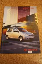 Toyota Yaris Verso brochure 2002, Livres, Catalogues & Dépliants, Dépliant, Enlèvement ou Envoi, Neuf
