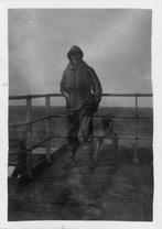 orig. foto - GI met zwemvest in Le Havre, Frankrijk - WO2, Verzenden, Landmacht, Foto of Poster