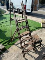Oude ladder + schilderskruk, Ladder, Gebruikt, Ophalen