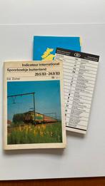 Spoorboekje buitenland zomer 83, Ophalen of Verzenden, Gebruikt