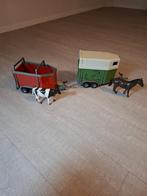 Bruder dierentrailers paard/koe, Kinderen en Baby's, Speelgoed |Speelgoedvoertuigen, Ophalen