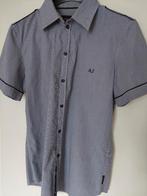 Hemd Armani Jeans - maat M, Kleding | Heren, Overhemden, Ophalen of Verzenden, Zo goed als nieuw, Blauw, Armani Jeans