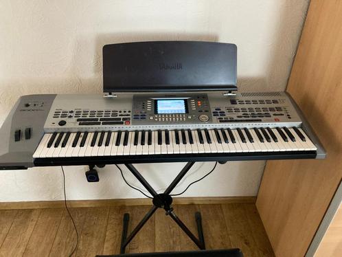 Yamaha PSR 9000 pro, Muziek en Instrumenten, Keyboards, Gebruikt, 76 toetsen, Yamaha, Aanslaggevoelig, Met standaard, Midi-aansluiting
