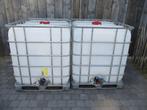 ibc containers 1000L Galvanisè pall 100% zuiver van voeding, Ophalen, 150 liter of meer, Zo goed als nieuw, Met kraantje