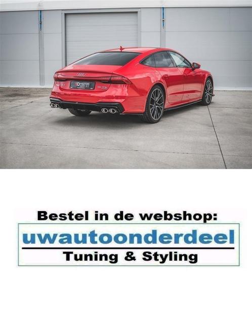 Maxton Design Audi A7 C8 S Line Spoiler Splitter Lip, Autos : Pièces & Accessoires, Autres pièces automobiles, Audi, Neuf, Enlèvement ou Envoi