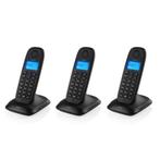 Set de 3 téléphones sans fil, Ophalen, Zo goed als nieuw, 3 handsets