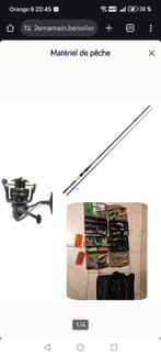 Matériel de pêche, Enlèvement, Comme neuf, Canne à pêche complète