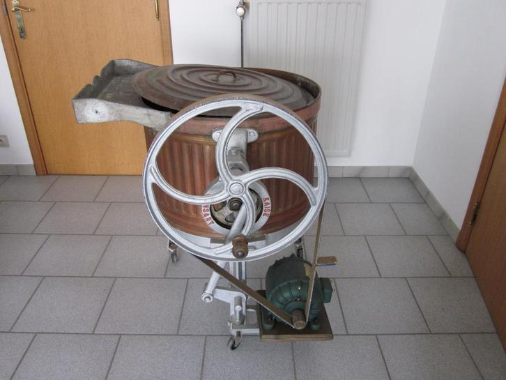 ancienne lessiveuse en cuivre, Antiek en Kunst, Antiek | Brons en Koper, Koper, Ophalen