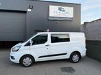 FORD CUSTUM DUBBEL CABINE AUTOMAAT BJ2020 5PLAATSEN EURO6D, Auto's, Bestelwagens en Lichte vracht, 4 deurs, Stof, 1995 cc, 4 cilinders