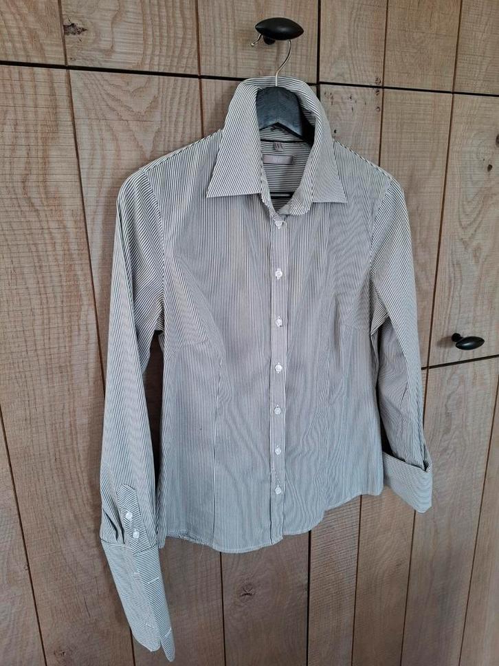 Gestreept bloesje WE mt40, Kleding | Dames, Blouses en Tunieken, Zo goed als nieuw, Maat 38/40 (M), Wit, Ophalen of Verzenden