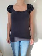 T-shirt gris foncé Jennyfer taille S, Manches courtes, Taille 36 (S), Jennyfer, Porté